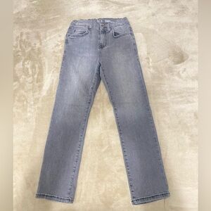 The Children's Place Kids Gray Wash Straight Leg Jeans Size 8